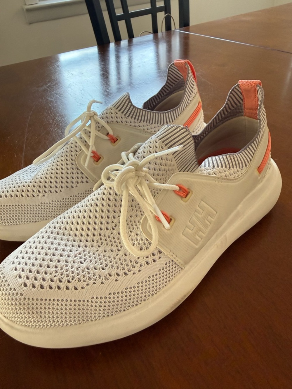 Helly Hansen Women’s Hydropower Shoes in White with Coral Accents
